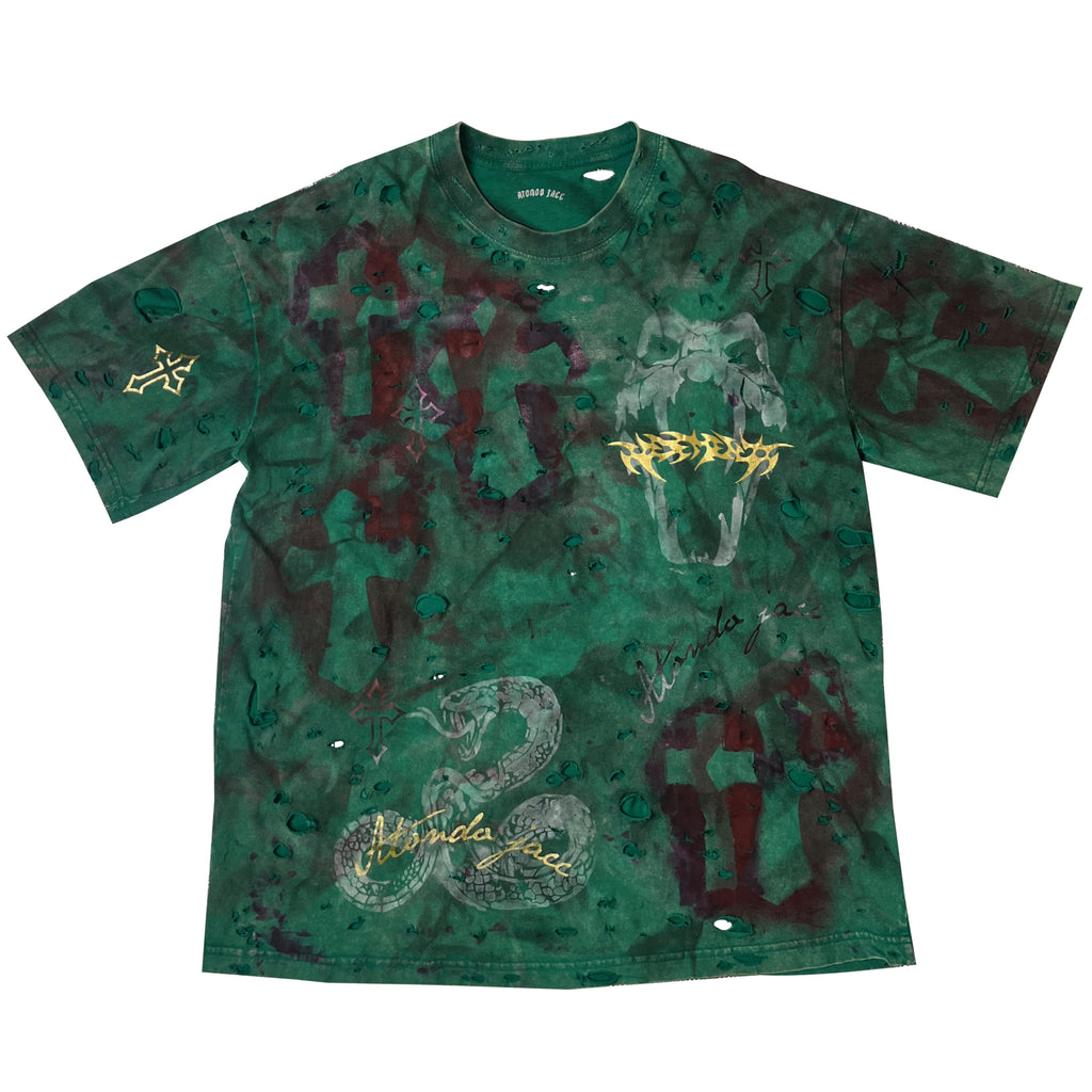 Serpiente de guerra Cruz de sangre_PIEZA UNICA