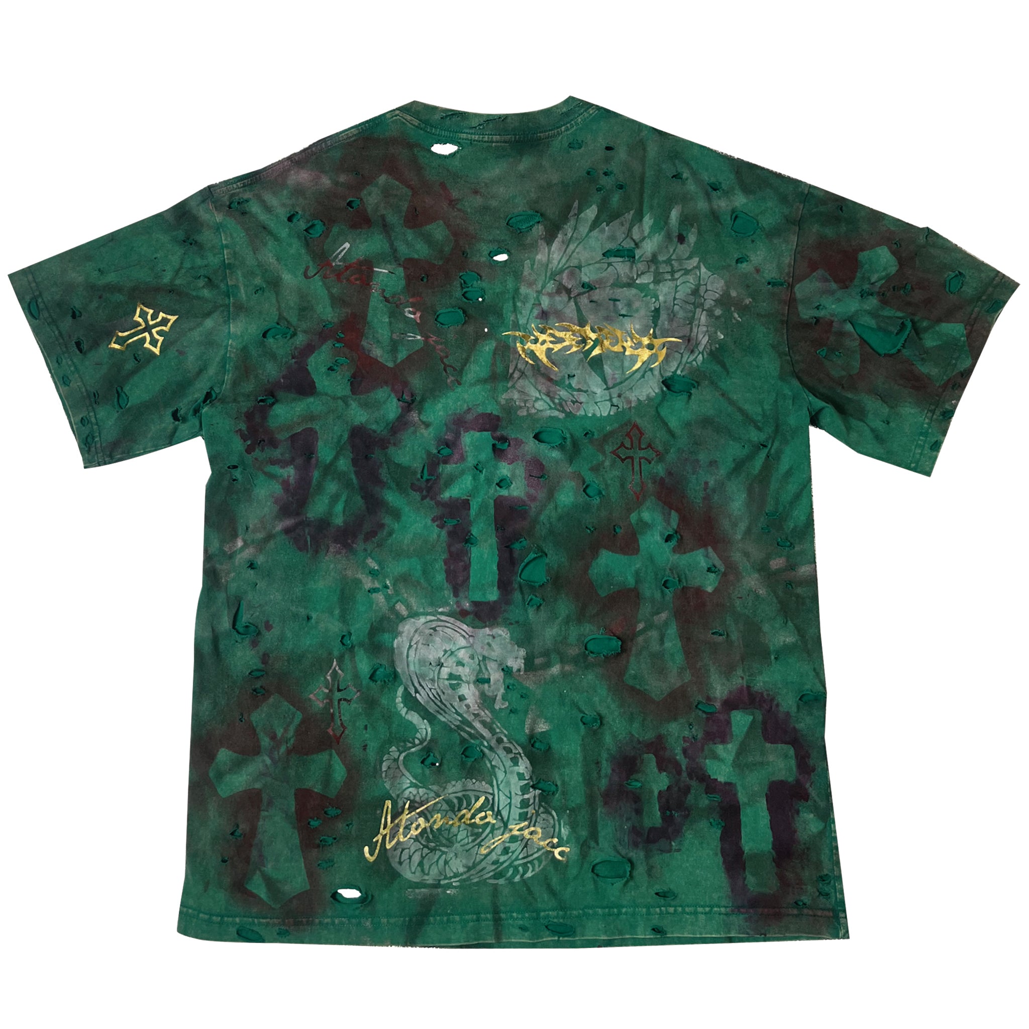 Serpiente de guerra Cruz de sangre_PIEZA UNICA